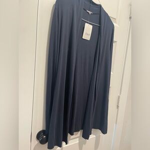 PJ Harlow Amelia Knit Cardigan Navy Blue